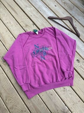 Vintage 90s Northern Reflections nature words Crewneck
